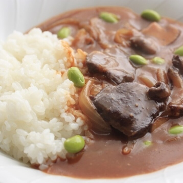家にある調味料で作る 鹿肉のハヤシライス